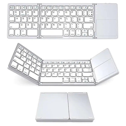 SLEEK™  Portable Bluetooth Keyboard With Touchpad